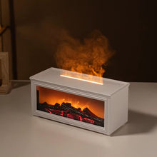 Diffuseur d'arômes pour cheminée avec effet de flammes